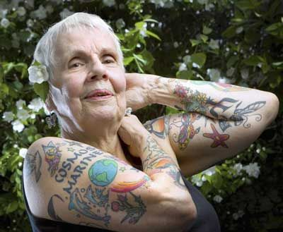 Stigmatizing of tattoos among the older generation